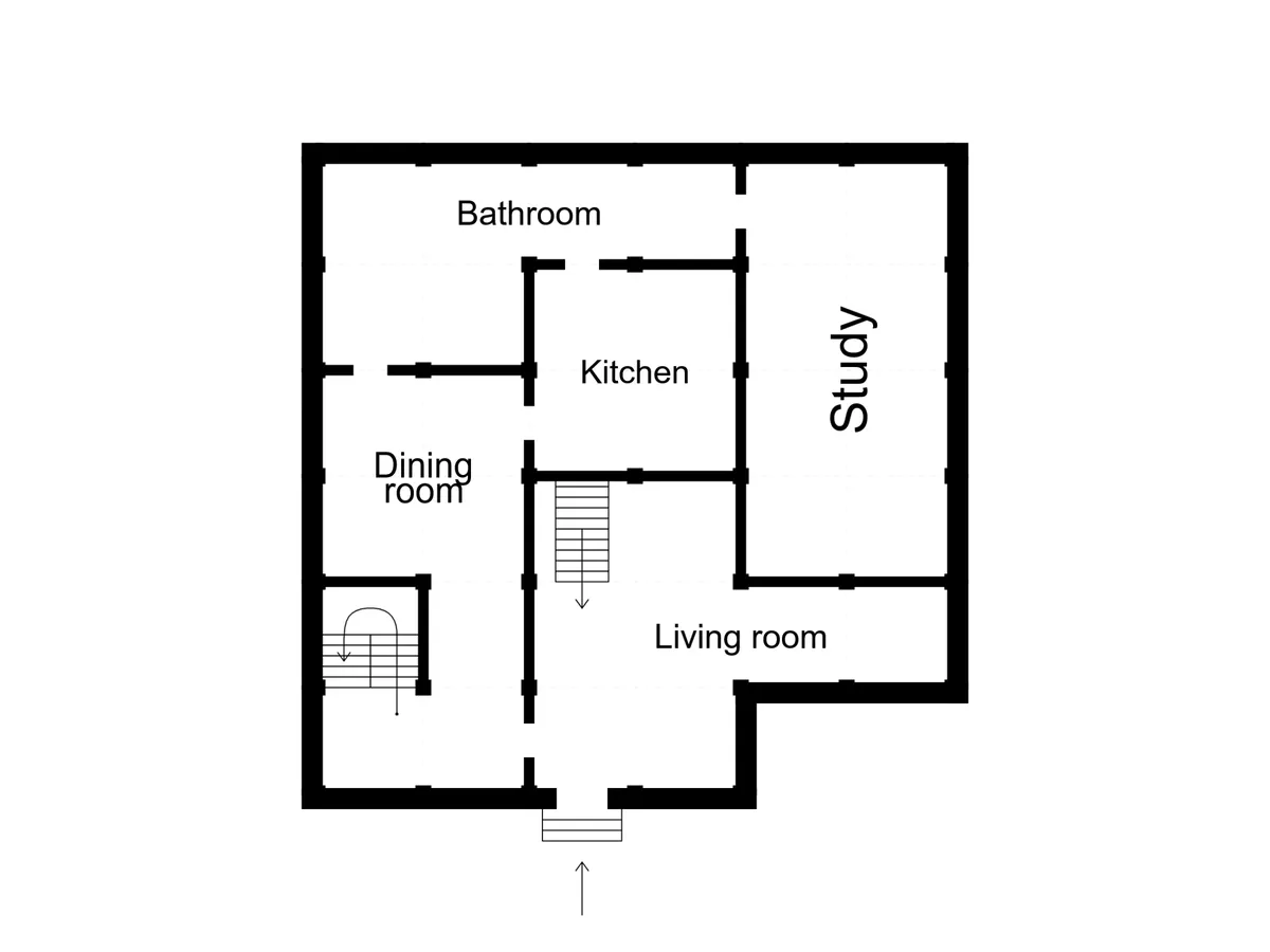 Main Level plan